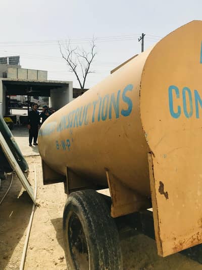 Water Supply Tanker/6000 Ltr Capacity/Heavy Duty 10 Gauge Tank/
