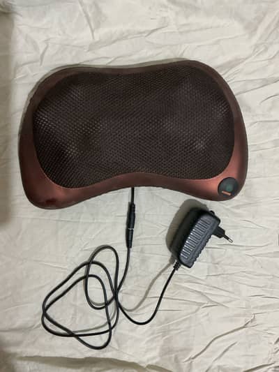 “Electric shiatsu Neck & Back Massage pillow with  Heat”