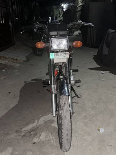 honda cg 125 sprcial addition self start
