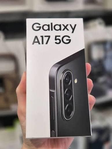 Samsung Galaxy A17 8GB + 256 GB Box Pack available in 65000