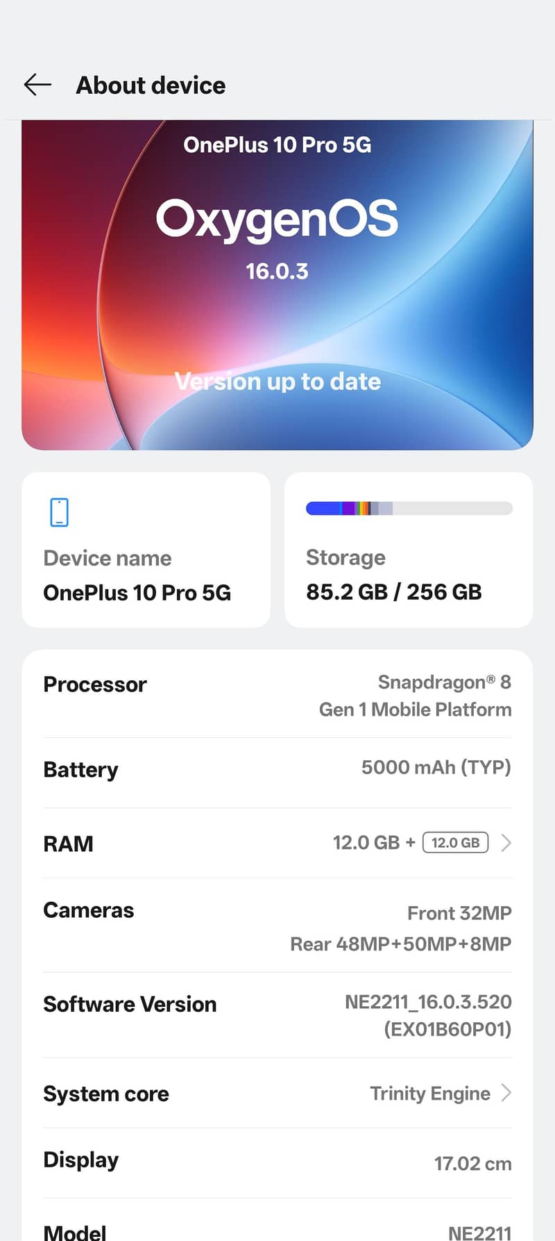 ONE PLUS 10pro 2