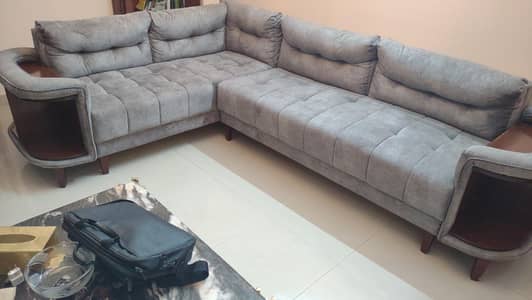 Lshape sofa set