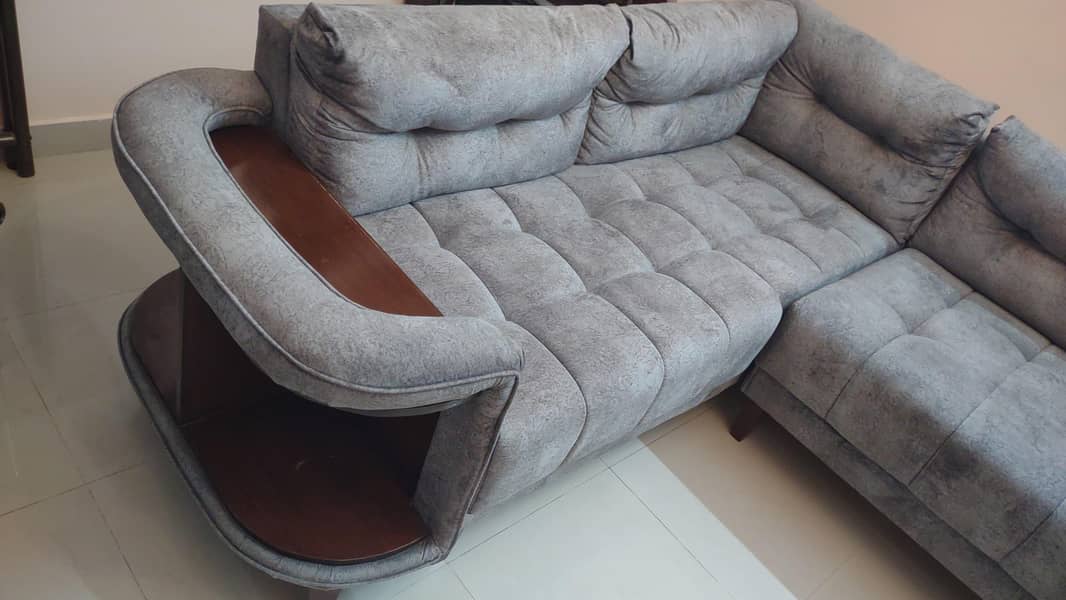 Lshape sofa set 2