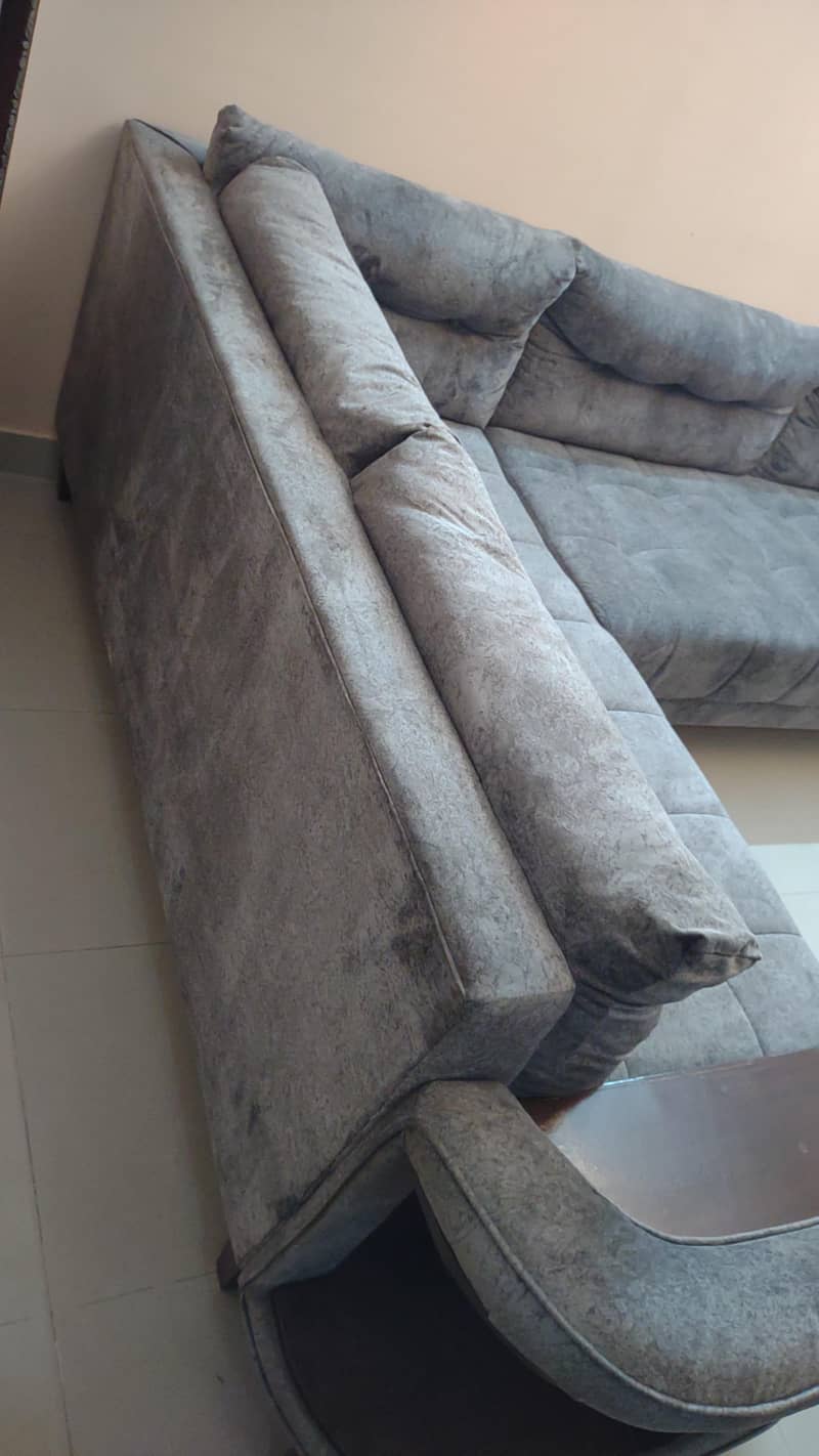 Lshape sofa set 3