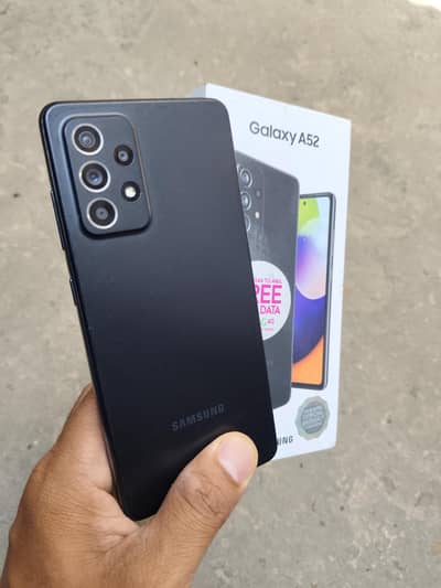 Samsung A52 full Box 8/128 Finger Display