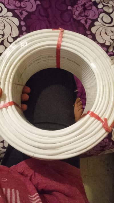 This is cable for CCTV camera RG59 yard 80.