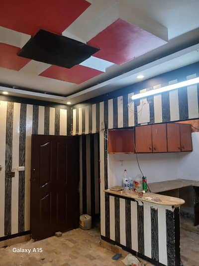 Flat for Rent. 2 bed DD flat Near Johar-Mor KHI