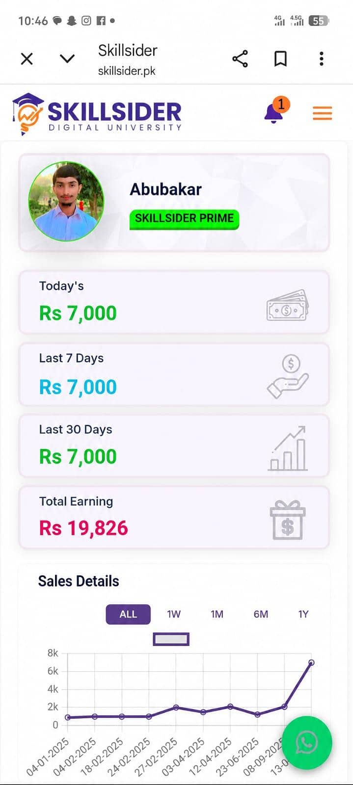 Skill Sider Course 0