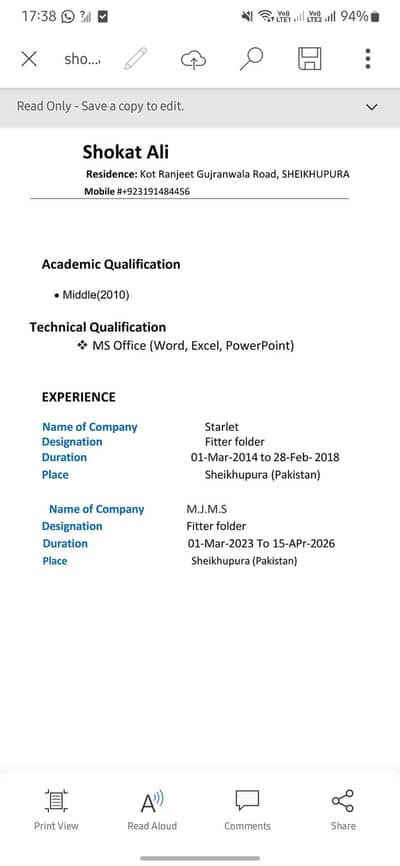 i need job