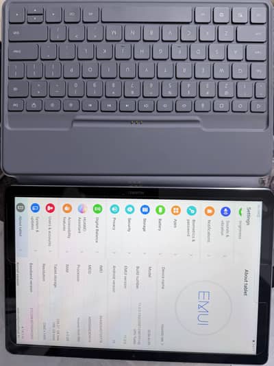 HUAWEI MEDIAPAD M6 10.8 INCH-LTE - 6 - 256GB SILVER(MAGNETIC KEYBOARD)