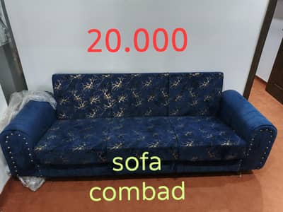 Sofa cambed+ Table brand new. no any damage