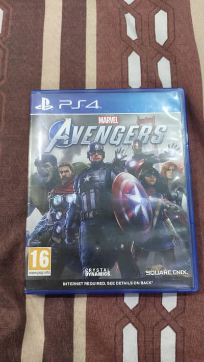 Marvel Avengers Ps4 CD