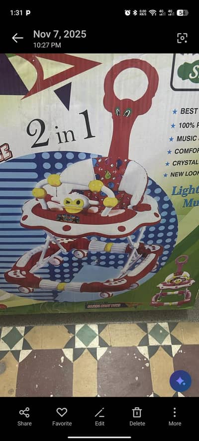 Baby walker for sale