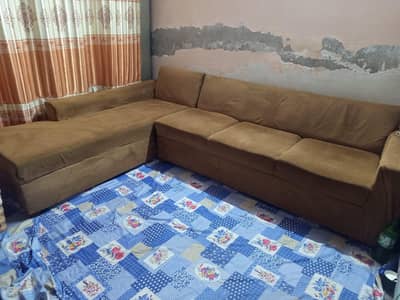 6 Seater L Shape Sofa For Sale.