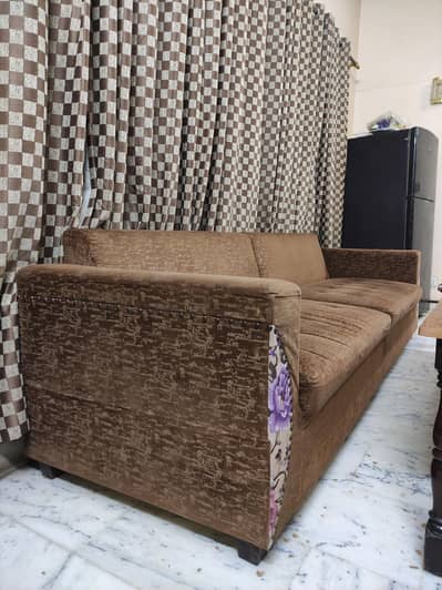 L shape sofa set