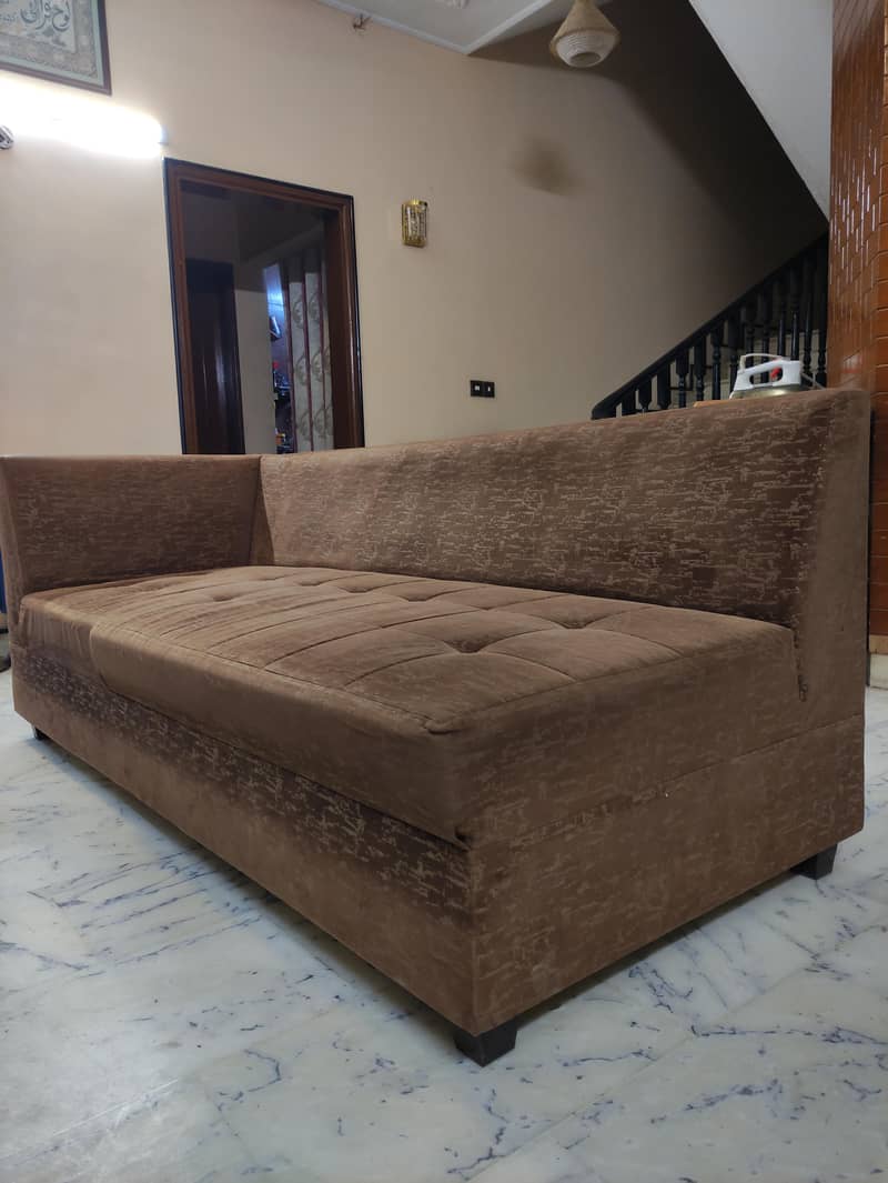 L shape sofa set 3