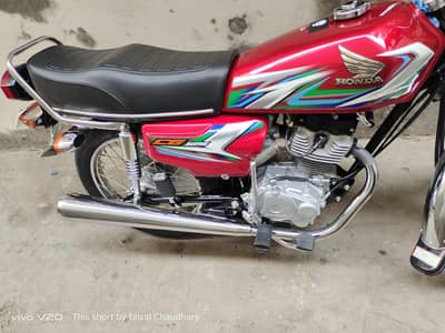 Honda cg 125 2023 model excellent new condition like 2025 2026