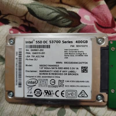 Intel SSD DC S3700 400GB miniSATA
