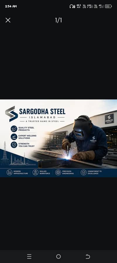 WELDING SERVICE IN ISB/RWP ANY TYPE OF WELGING