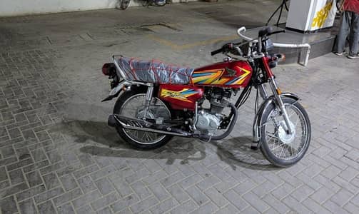 HONDA CG125 RED 2016/26 CONVERTED