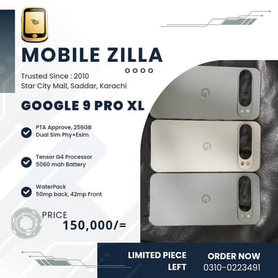 Google Pixel 9 Pro XL 16/256, WaterPack Hazzle Colors MOBILE ZILLA