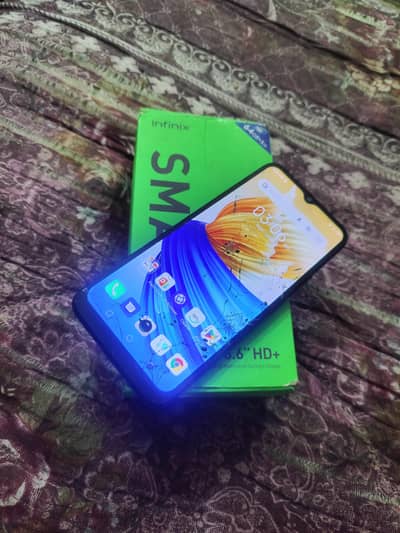Infinix Smart 6 3/64 gb no open raipar with box only 03190218358 call