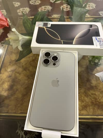 iPhone 16 Pro Max 256gb pta approve