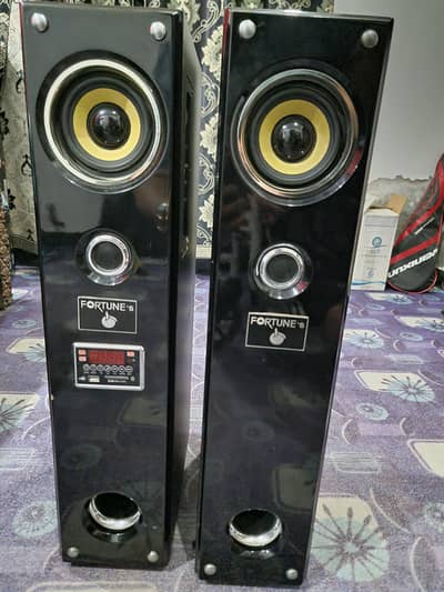 Fortune's Tower Speakers, Powerful Sound System