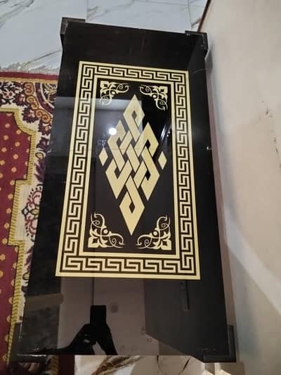 3 set of table new set with glass mirror
