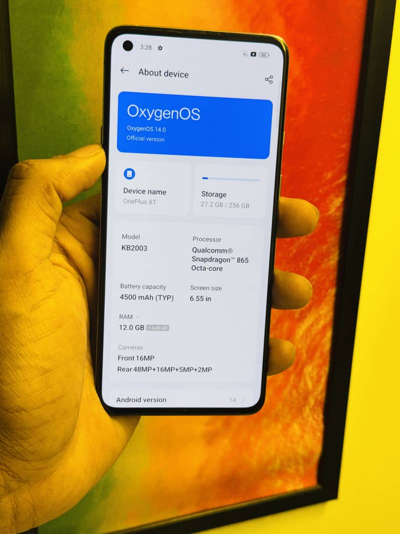 One Plus 8T 7