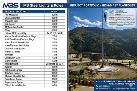 Street Lights, Stadium Poles, Steel Poles, CCTV Poles & WAPDA poles