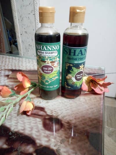 Herbal Oil & Herbal Shampoo