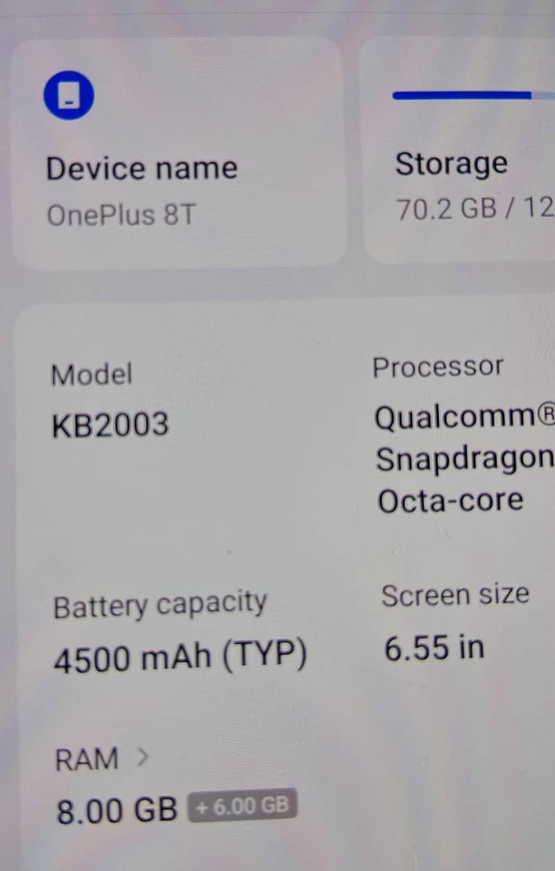 One Plus 8T 11