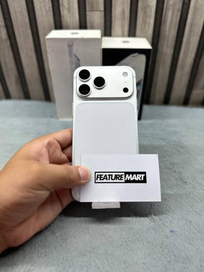 17 Pro Max JV | 256GB | 0 Cycle | Brand New Condition | Silver | Apple