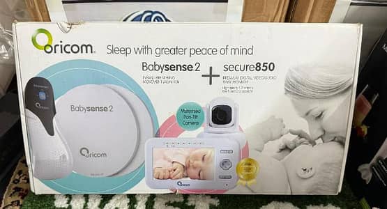 oricom baby movement monitor and vedio audio baby monitor