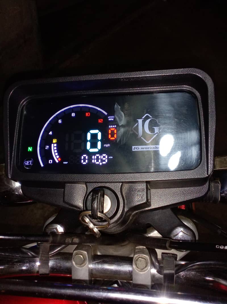 125 Digital speedometer 0
