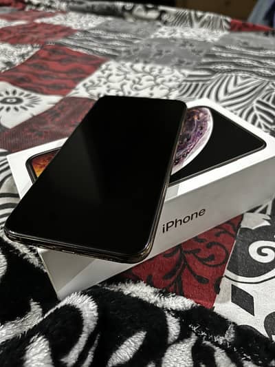 Apple iPhone XS Max 256 Gold With Box 10/10