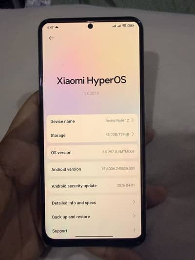 Xiaomi Redmi Note 12 (With Box Only)
