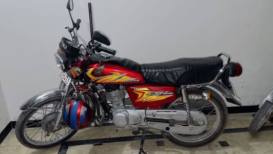 Honda CG 125 2021 Model Red Colour