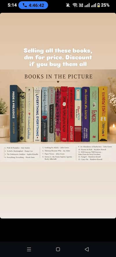 13 Novels