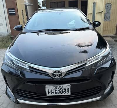Toyota Corolla Grande Black Interior