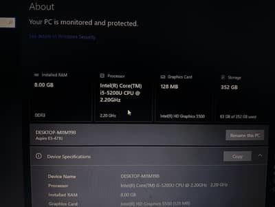 i5 5th generation laptop