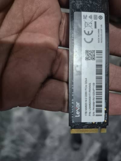 New 1TB NVMe lexar for sale without packing