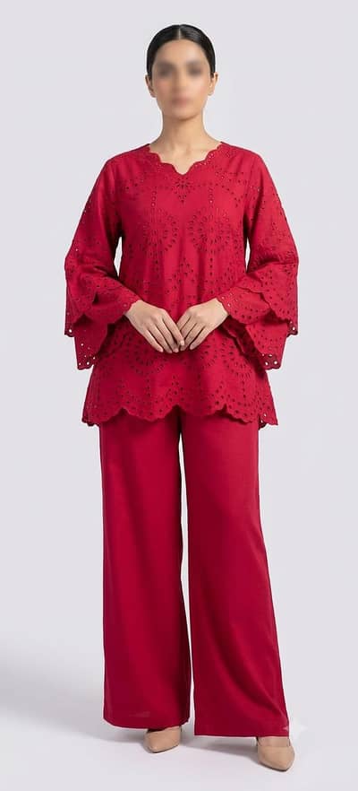 Deep pink 2pc outfit