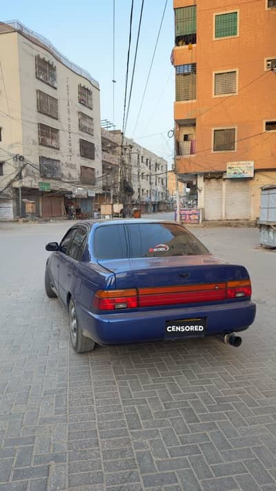 Toyota Corolla 1991 ,Choice Number 666