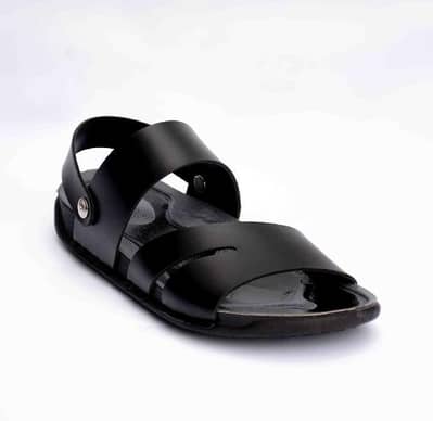 Men's Black Synthetic leather