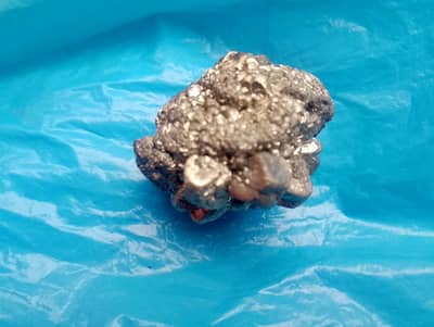 Natural Golden Pyrite Rough Healing Stone Weight 120 gram Raw stone |