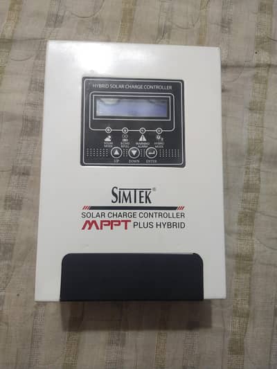 simtek 70 AMP MPPT plus hybrid solar charge controller.