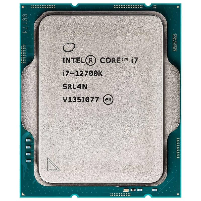 Intel Core i7 12700K 12th Generation Processor. 0