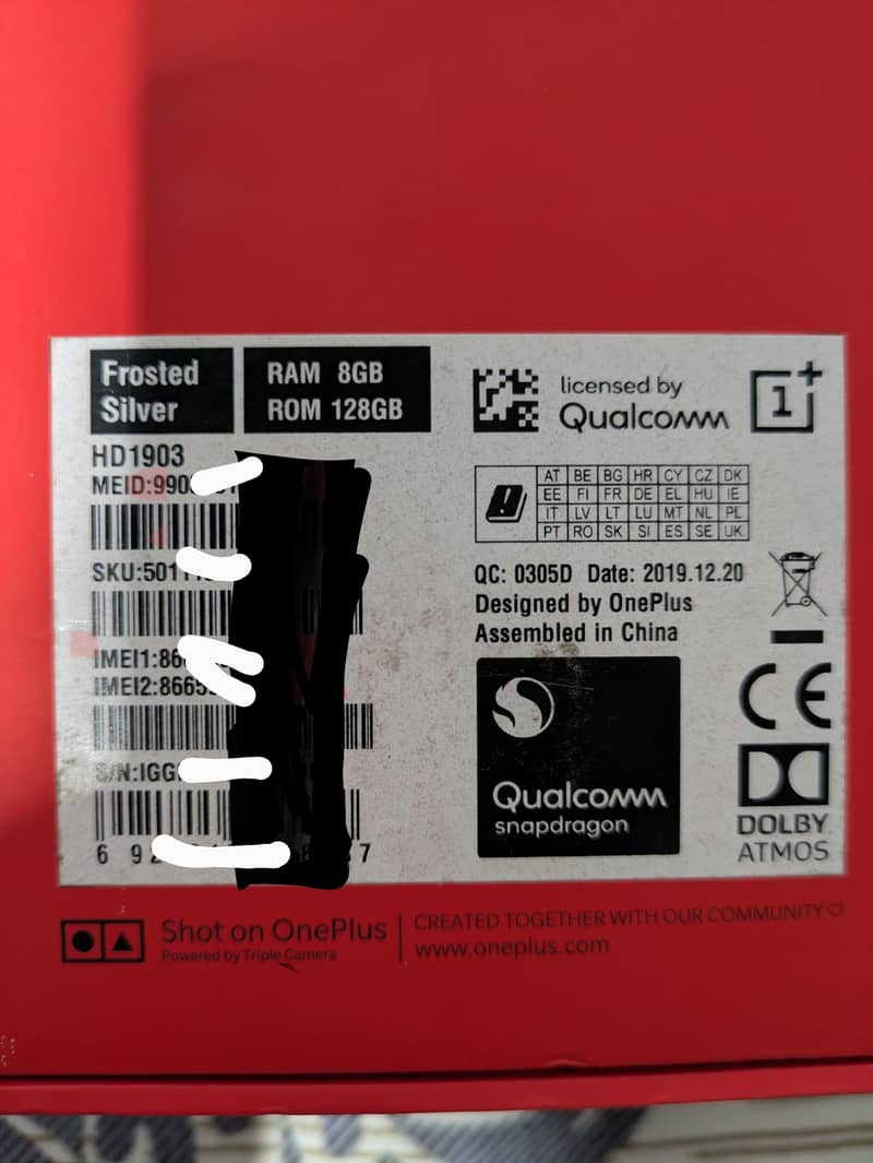 One Plus 7T 8